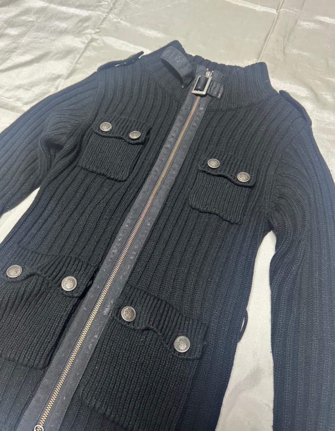 “Von Dutch“ Knit Zip-up 상품이미지2