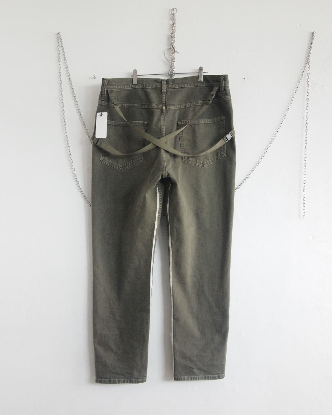 [36] 헬무트랭 본디지 로프 데님팬츠 상품이미지6