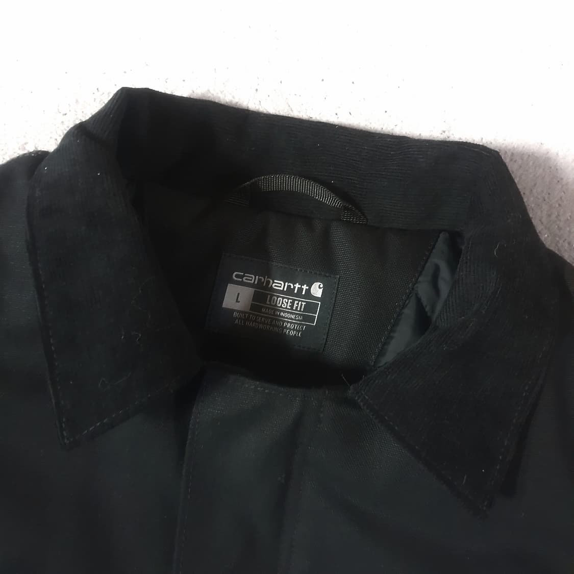 칼하트 트레디셔널 워크 자켓 L 루즈핏 블랙 상품이미지2