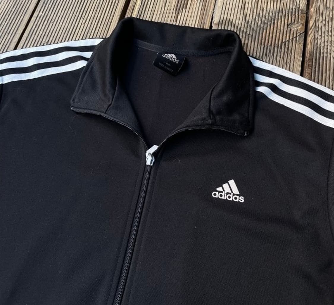 아디다스 블랙 검정 트랙탑 져지집업 105/XL 상품이미지2