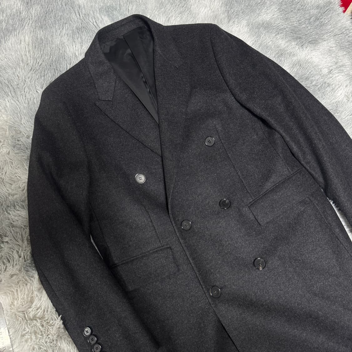 마마가리 캐시미어 롱코트 48 100(L) 사이즈 거의새것  상품이미지2