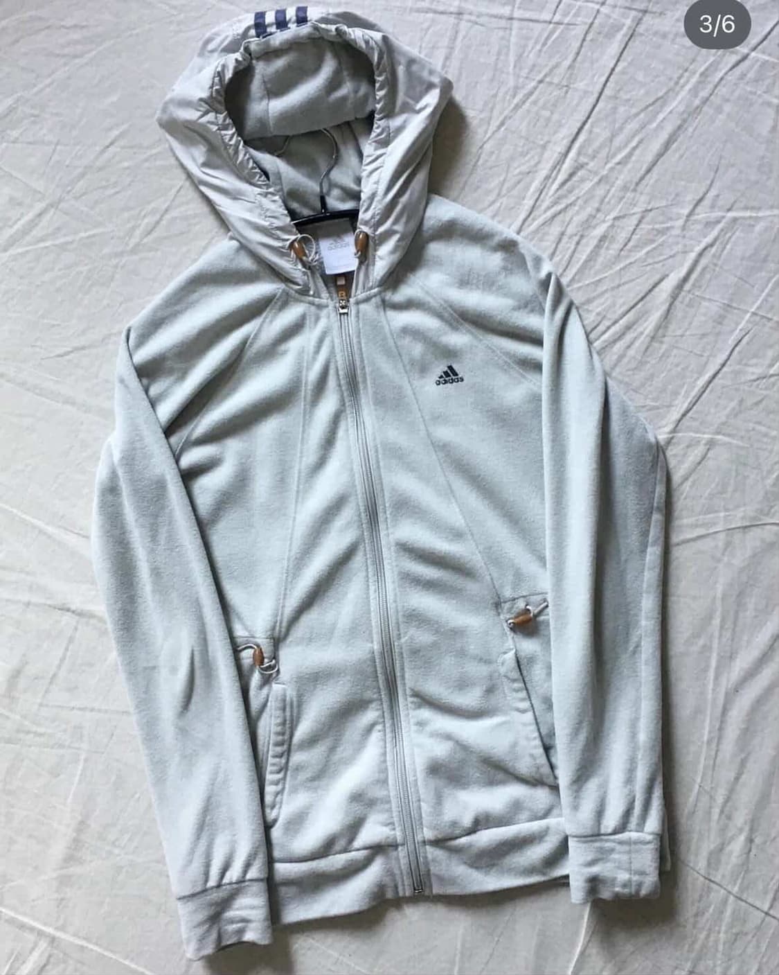 아디다스 화이트 플리스 85사이즈 상품이미지1