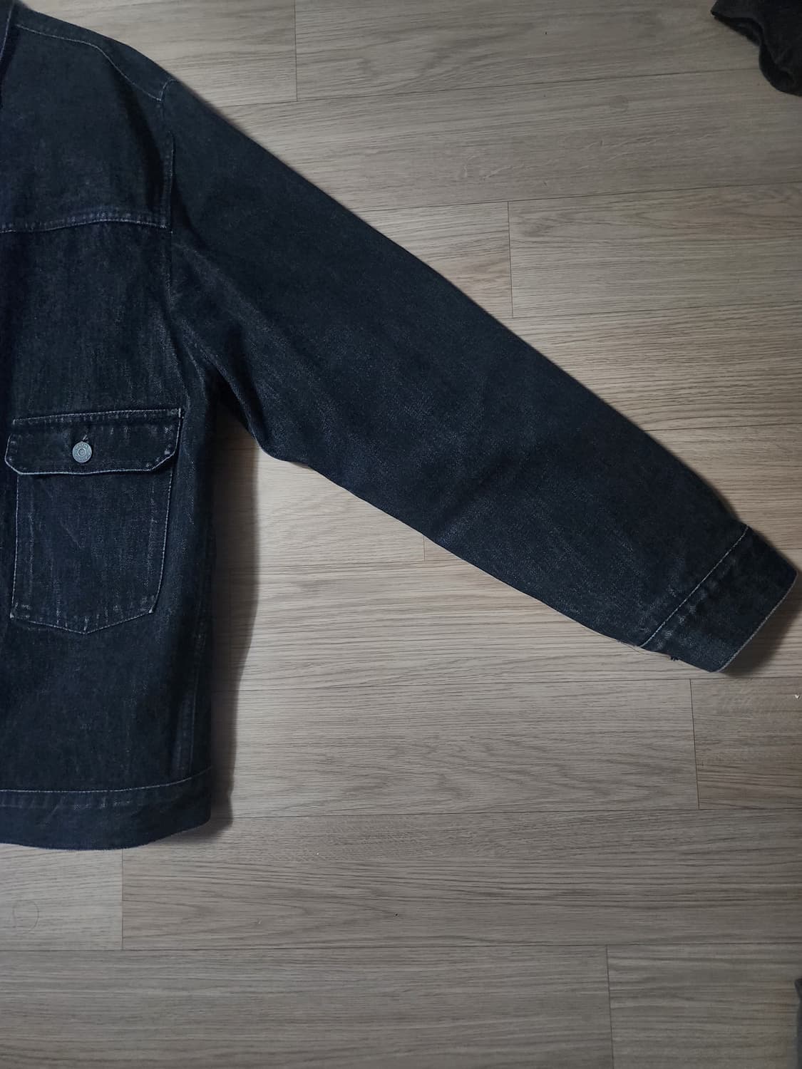 [40] 본쿠라(Boncoura) 9주년 한정판 블랙데님 자켓 상품이미지3