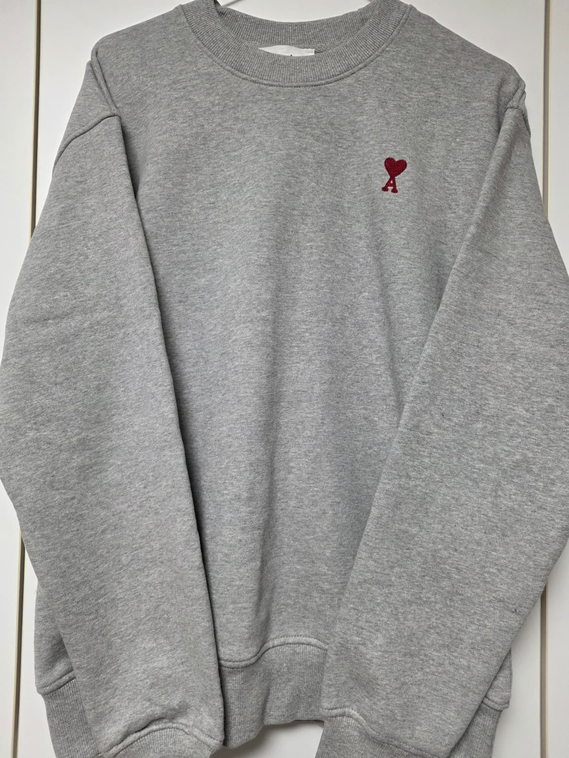 아미 스몰 하트 로고 맨투맨 S 상품이미지1