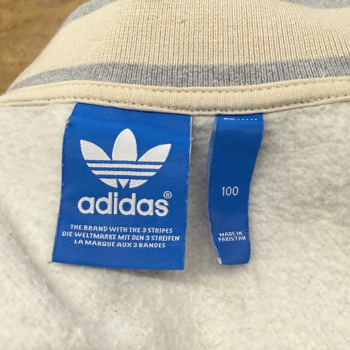 아디다스 그레이 바시티 점퍼 100 상품이미지5