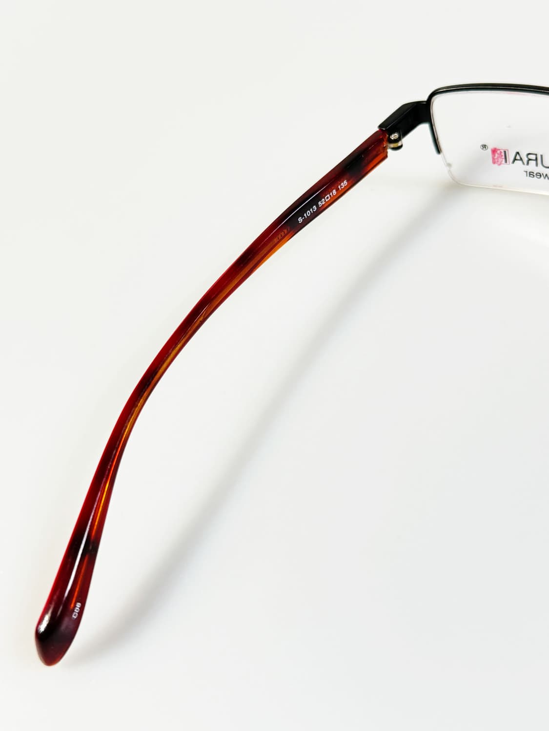 SAMURAI EYEWEAR 반무테 스퀘어 메탈 빈티지 안경 상품이미지7