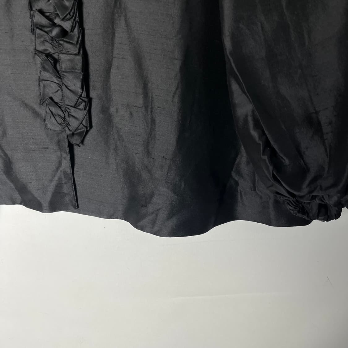 [FRAGILE] 빈티지 프릴 퍼프 스냅 블라우스 상품이미지3