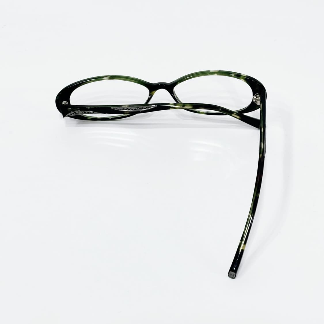 CAROLINA HERRERA 그린 뿔테 데드스탁 빈티지안경 상품이미지3