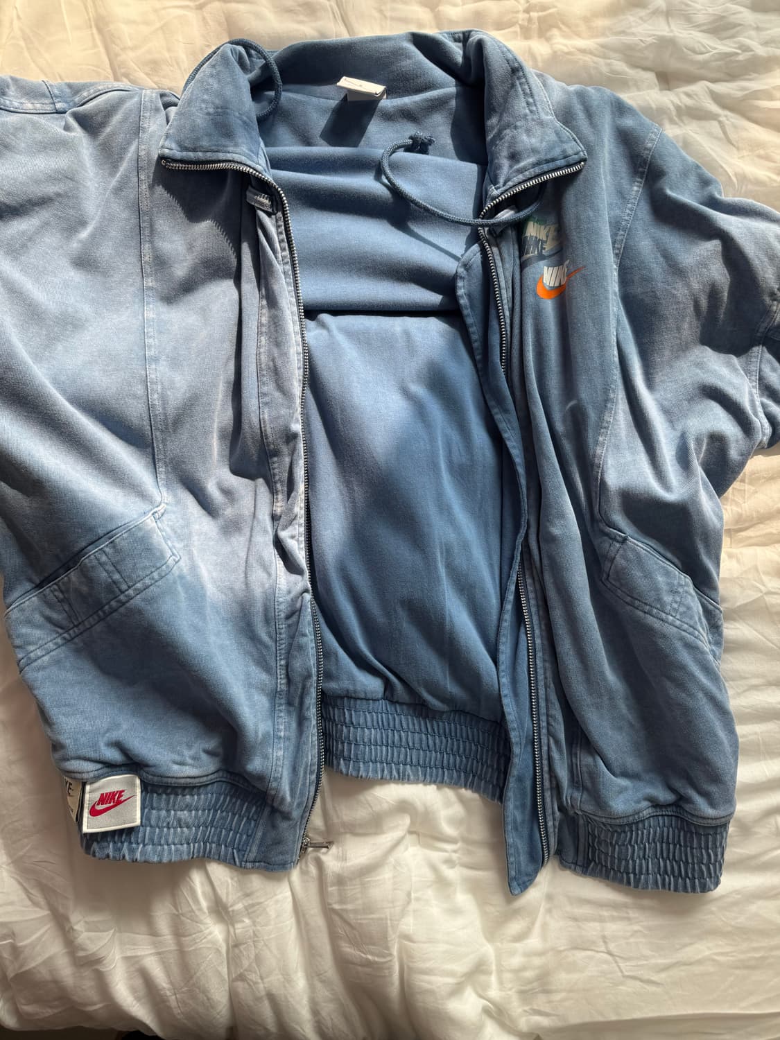 나이키 워시드데님 연청 자켓 상품이미지1