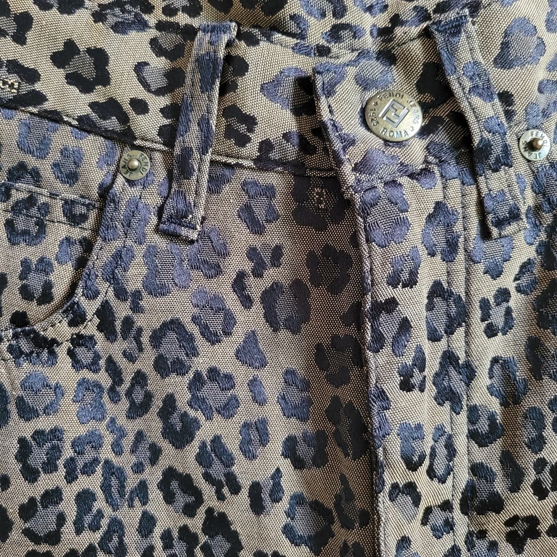 Fendi 팬디 레오파드 바지 상품이미지3