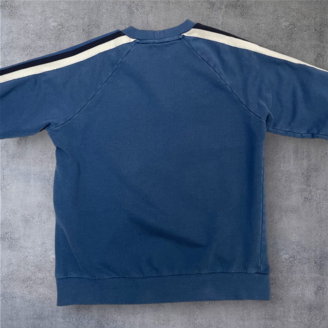 산드로 Sandro Homme 네이비블루 스트라이프 맨투맨 L 상품이미지4