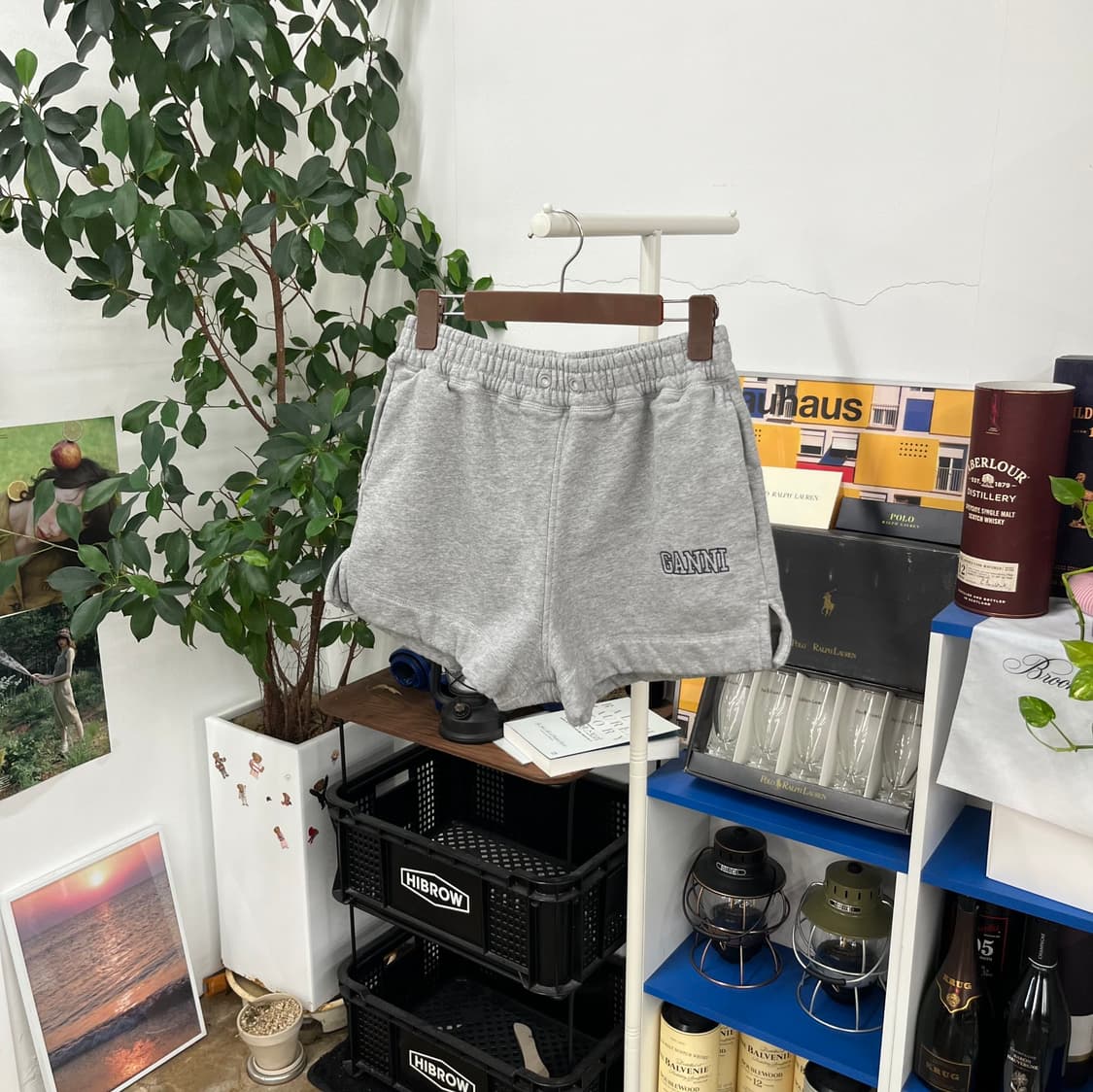 가니 스웻 쇼츠 S 상품이미지1