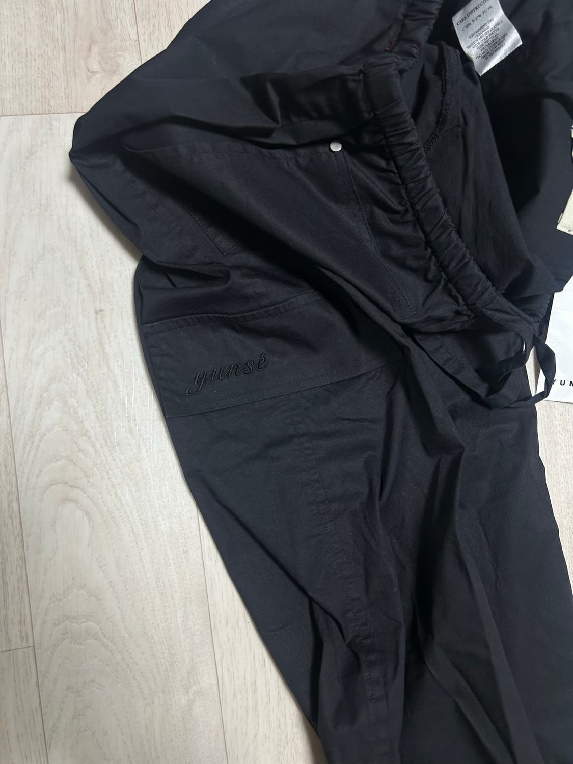 윤세 yunse string  pants black 상품이미지4