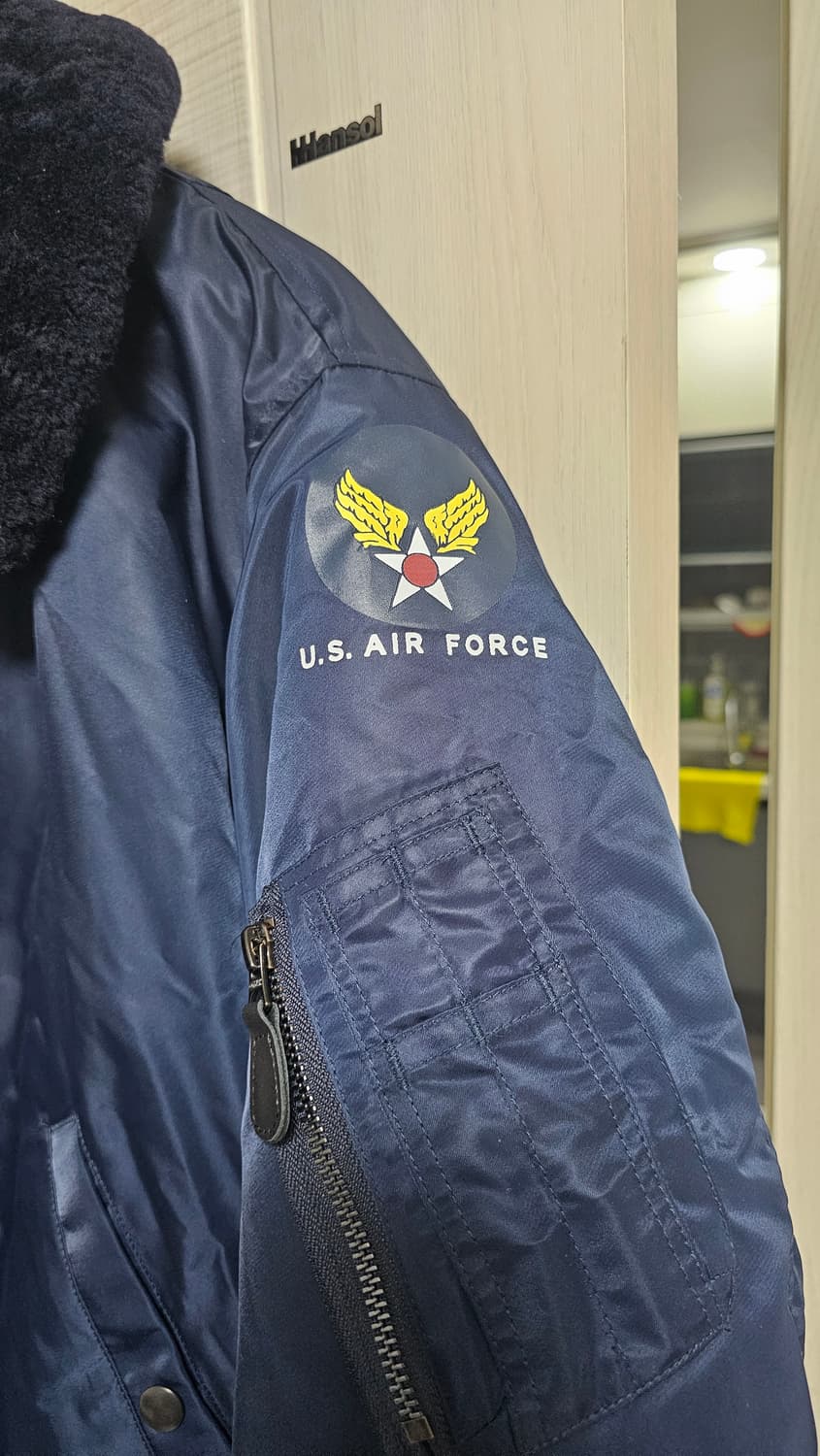 (새상품급) 브론슨 B-15C 플라이트 자켓 (네이비/42사이즈) 상품이미지2