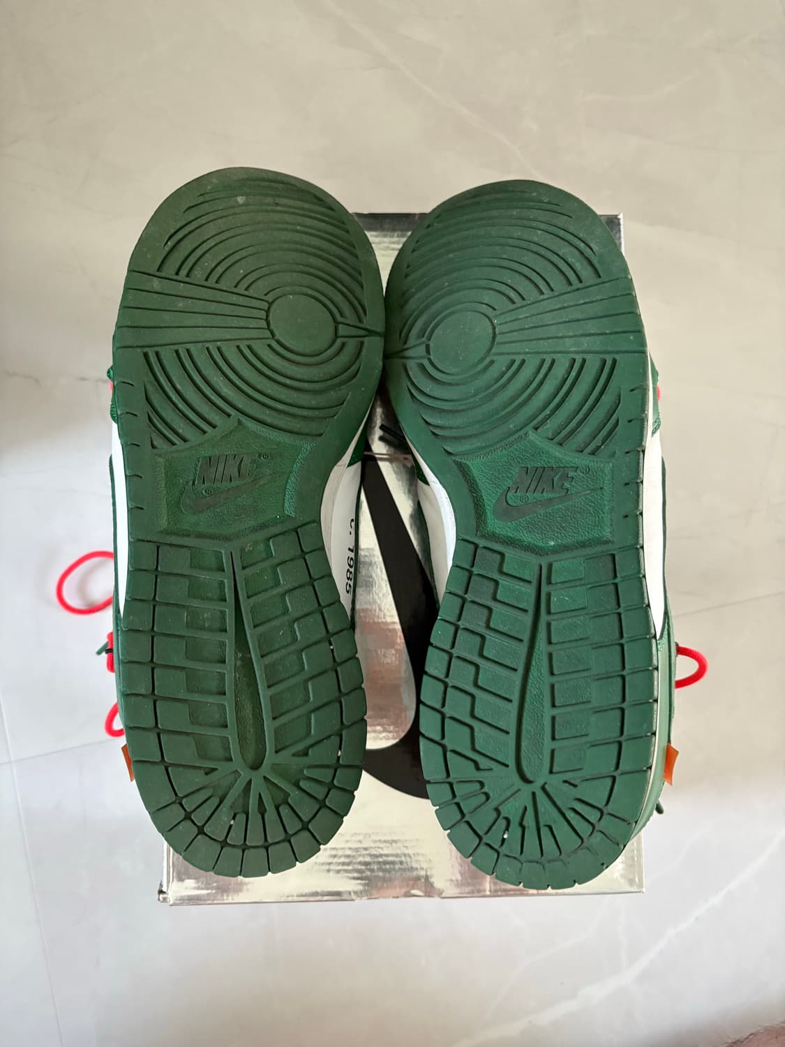 나이키 오프화이트 덩크 그린 상품이미지5