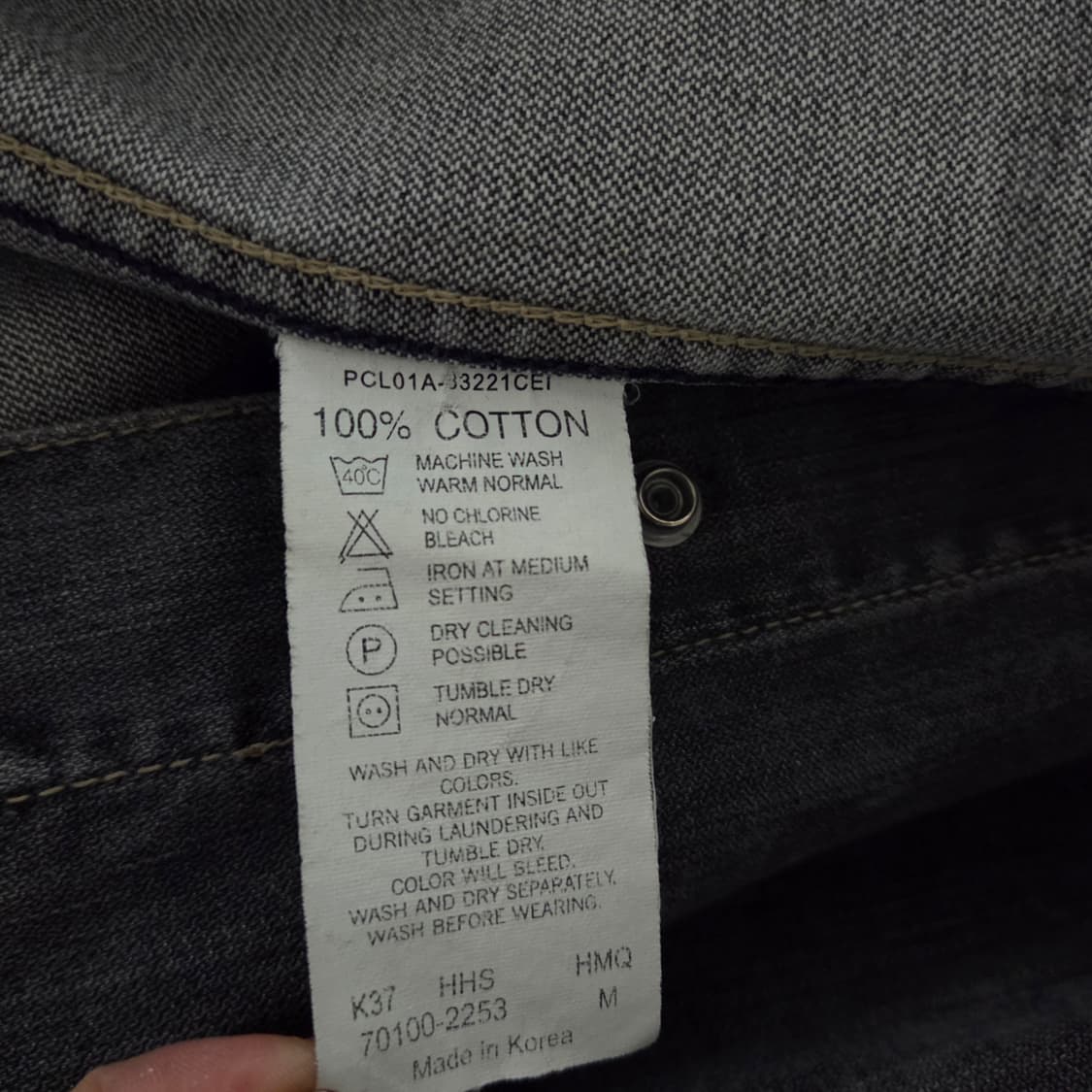 리바이스 엔지니어드 빈티지 흑청 데님 트러커 자켓 상품이미지8