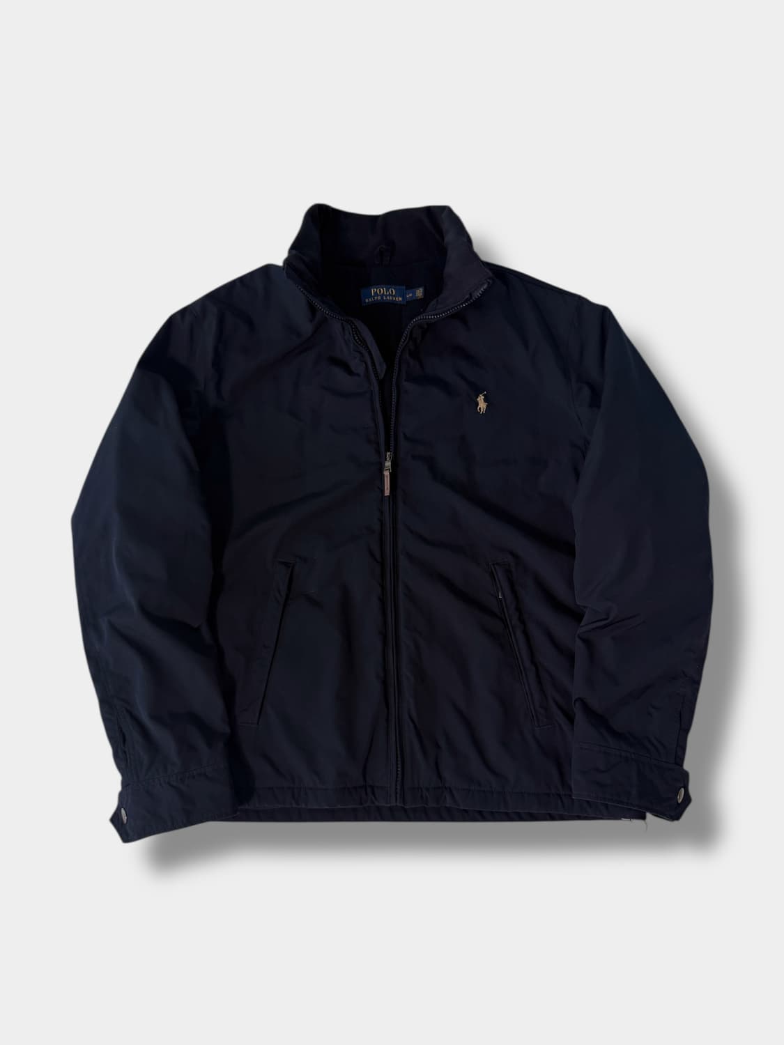 폴로 랄프로렌 신형 루즈핏 딥네이비 폴리쉘 봄버 블루종 점퍼 상품이미지1