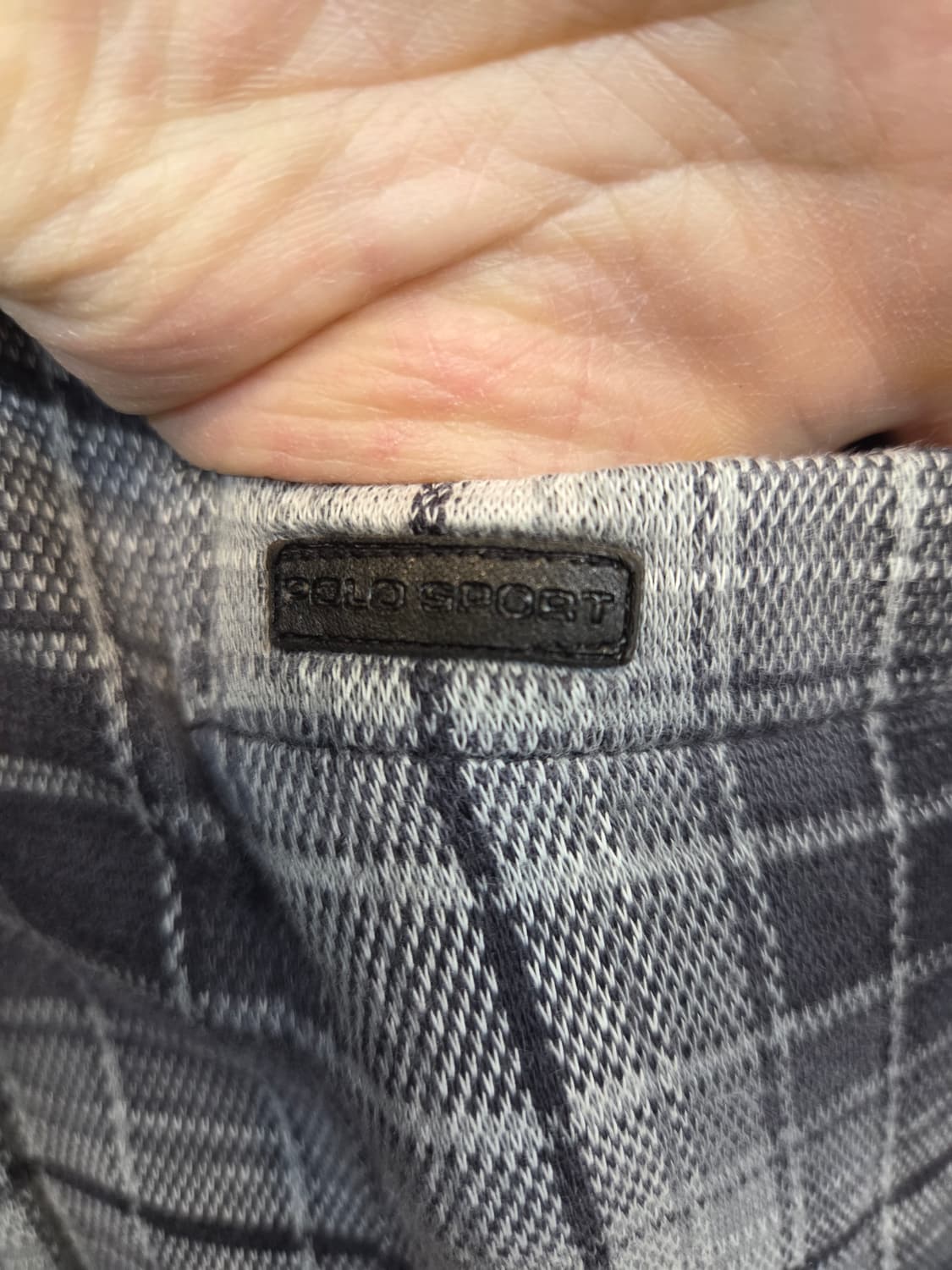 폴로스포츠 올드스쿨 빈티지 플란넬 체크셔츠 긴팔 xl 상품이미지4