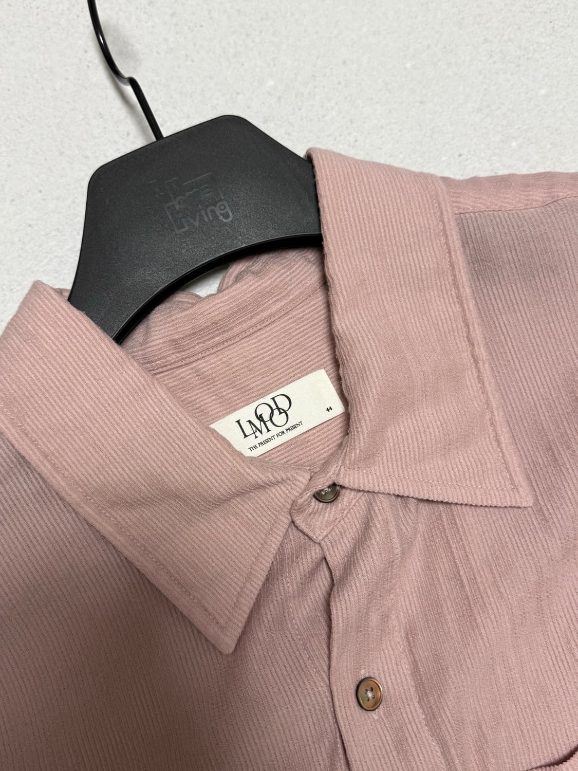 LMOOD Howl Shirt하울 셔츠 44사이즈 Dry Rose 상품이미지4