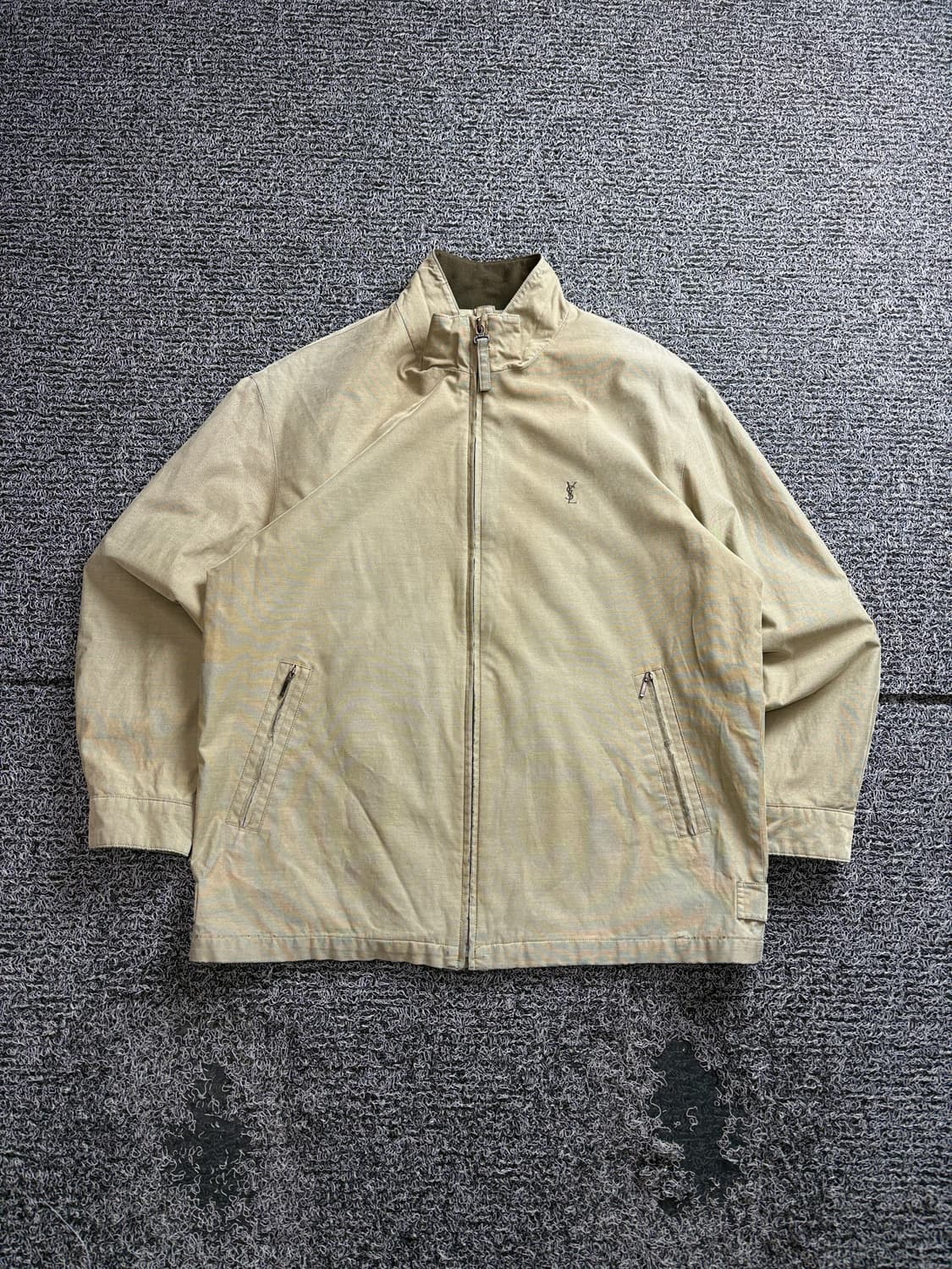 90s YSL 입생로랑 클래식 블루종 자켓 3209 상품이미지2