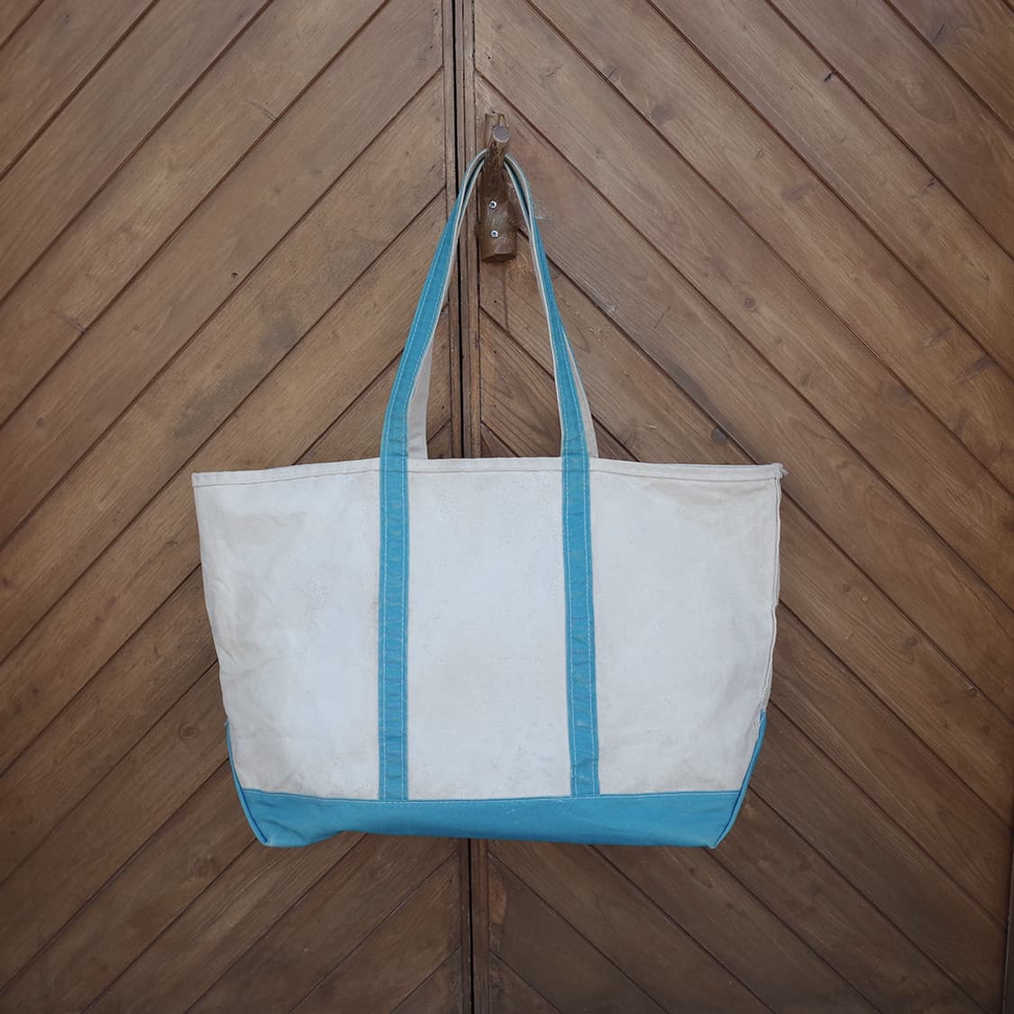 90’s L.L.Bean Boat and Tote (long handle 상품이미지1