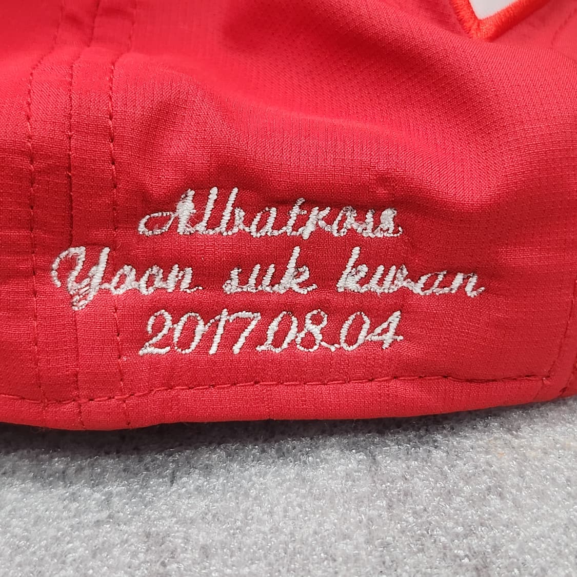 상태좋은 타이틀리스트 정품 골프 모자 레드 프리사이즈  상품이미지6