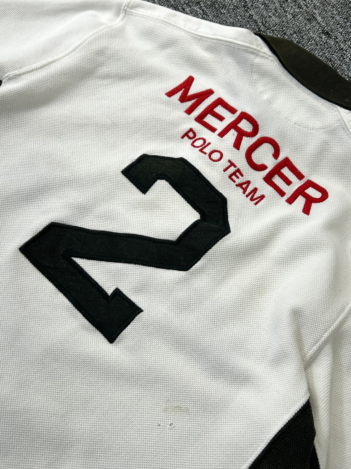 폴로 랄프로렌 팀 메르세르 화이트 럭비티 M   상품이미지5