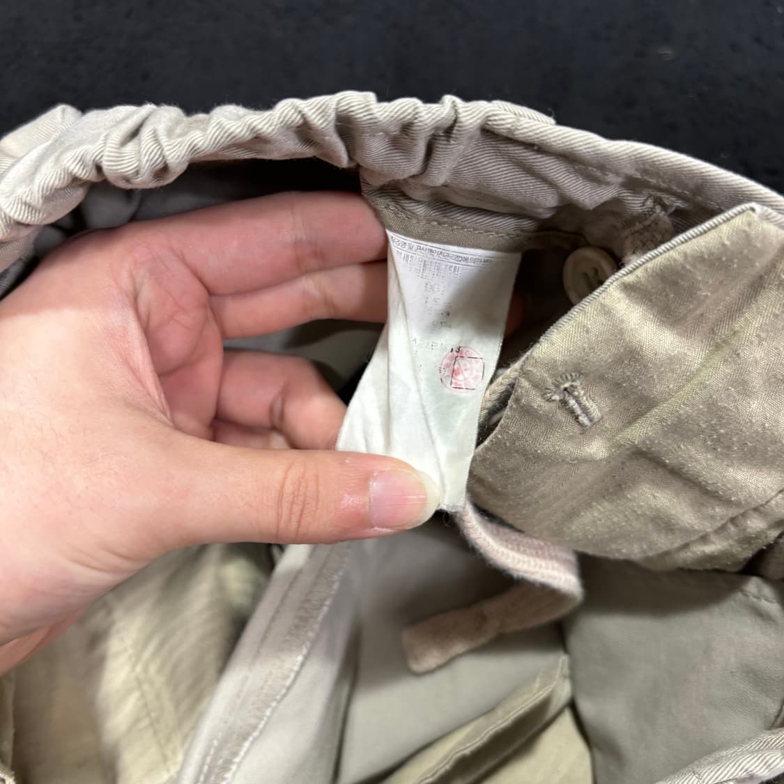 M 비이커 BEAKER 베이지 레귤러핏 치노팬츠 상품이미지4