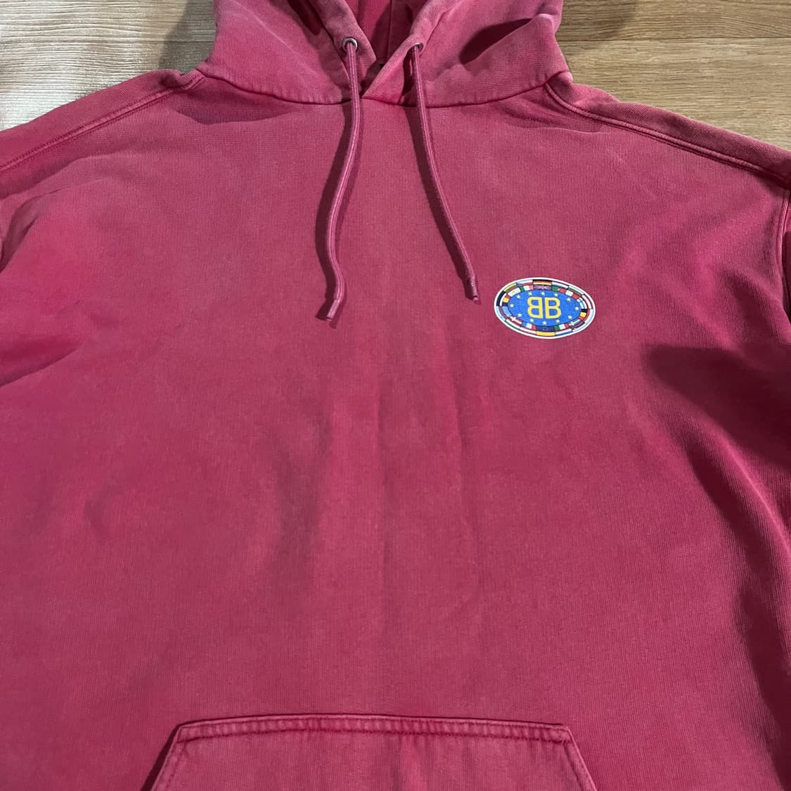 [105-110] 발렌시아가 가먼트 오버 후드티 상품이미지2