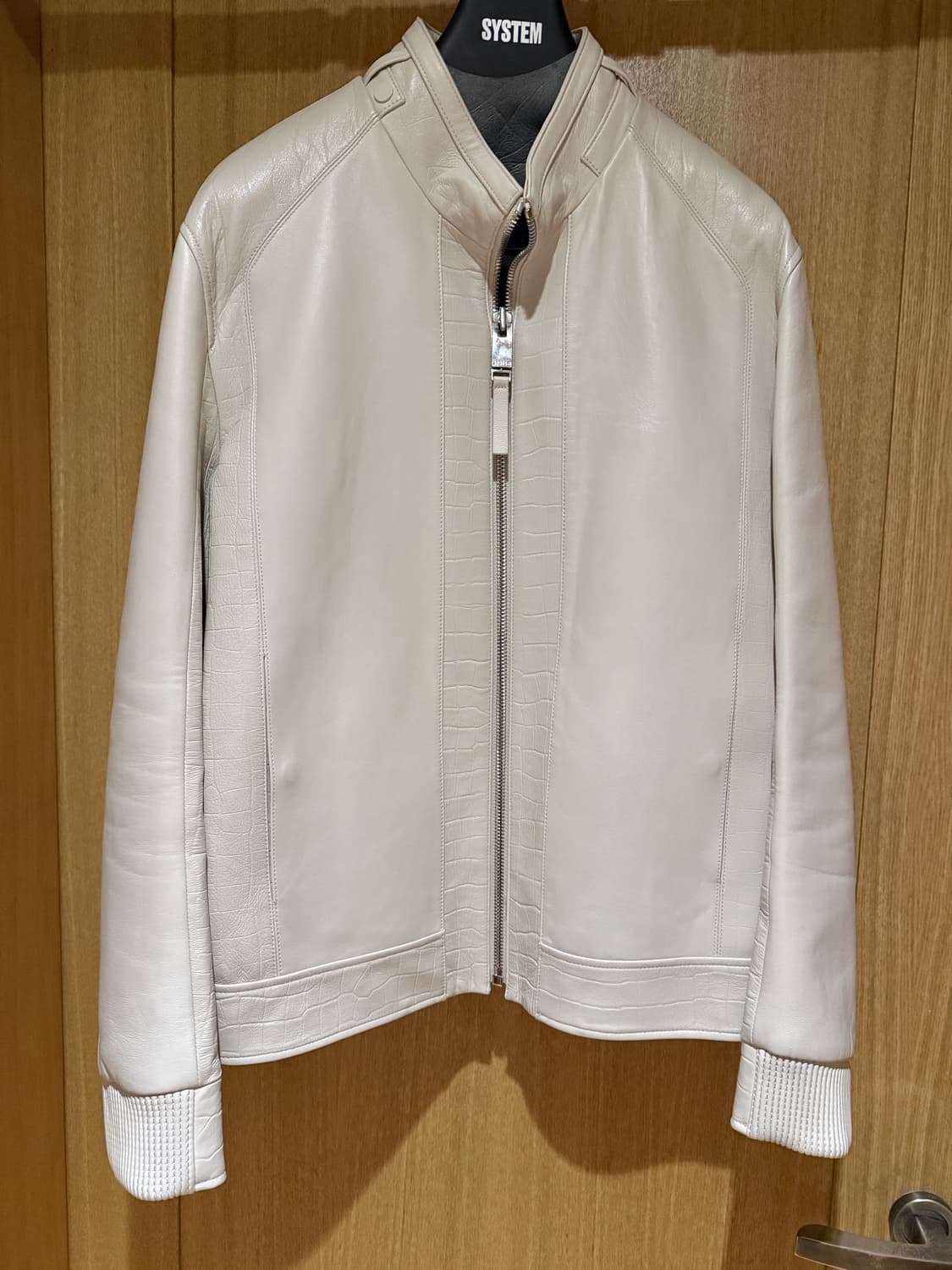 시스템옴므 크로커 레더 양가죽 자켓 100 상품이미지1