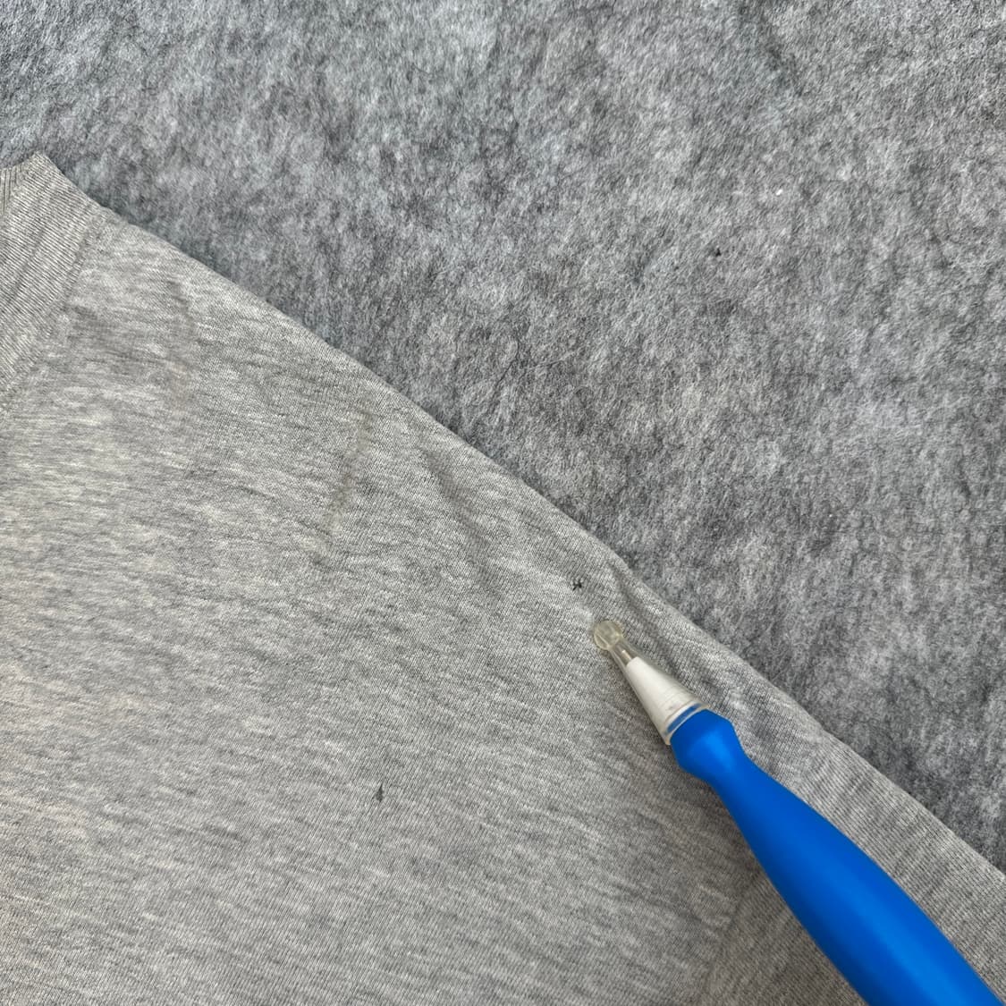 빈티지 후버 호크스 헤인즈 비피 티셔츠 XL 사이즈 그레이 Y2K 스타일 상품이미지8