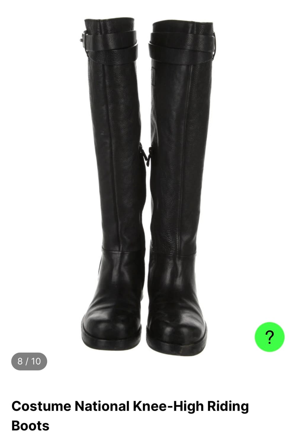 costume national 코스튬네셔널 롱부츠 37사이즈 상품이미지4