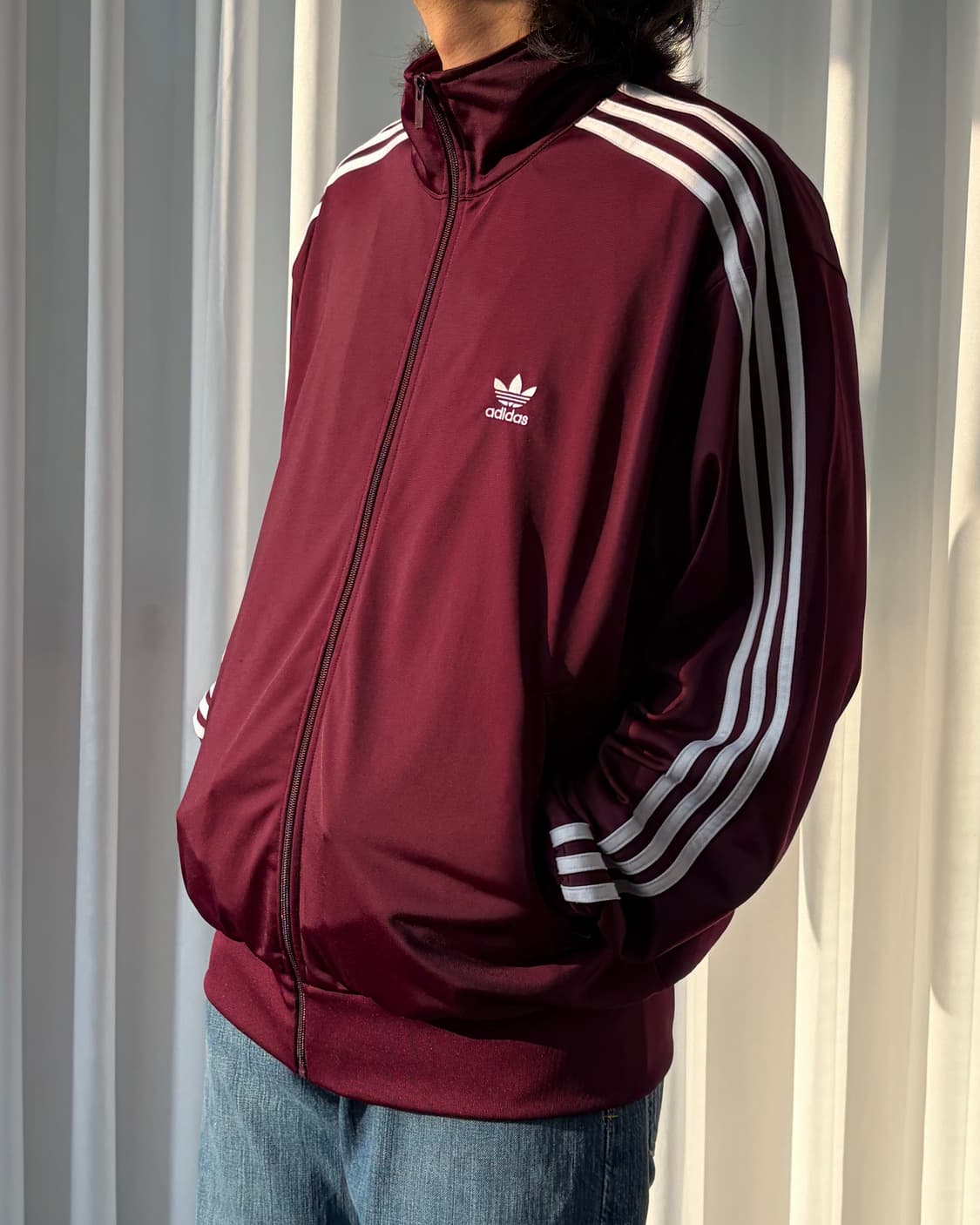[XL]아디다스 파이어버드 버건디 트랙탑 져지 상품이미지1
