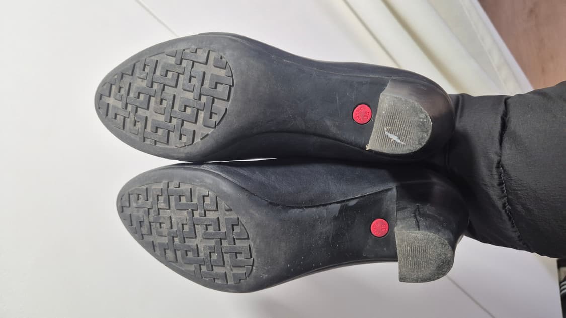 캠퍼 블랙 가죽 앵클부츠 38 상품이미지6