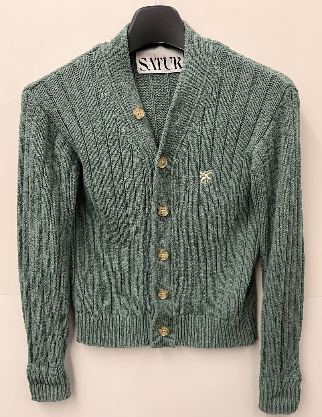 새터 SATUR 파로 부클 가디건 제이드 민트 WS 상품이미지1