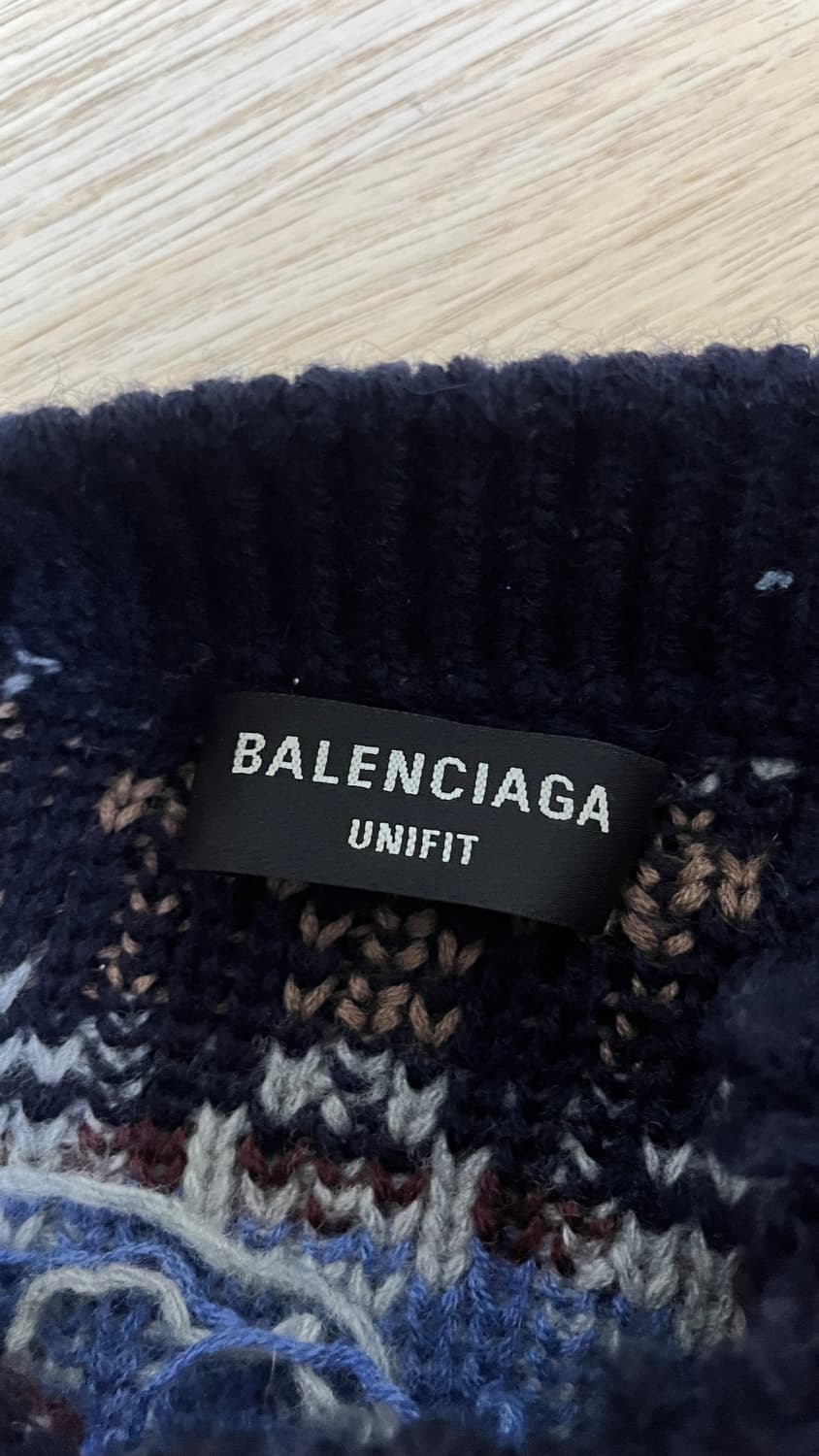 발렌시아가 디스트로이드 니트 s 상품이미지4