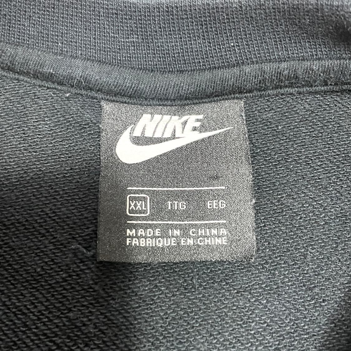 나이키 블랙 쭈리 맨투맨 남성XXL 상품이미지4