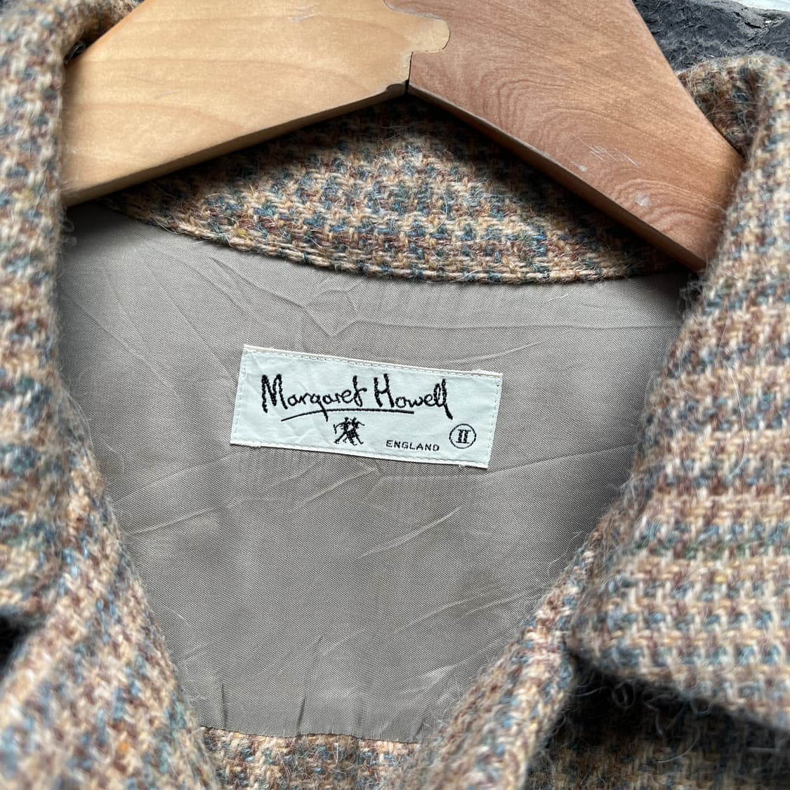 마가렛호웰 울 트위드 체크셔츠 상품이미지6