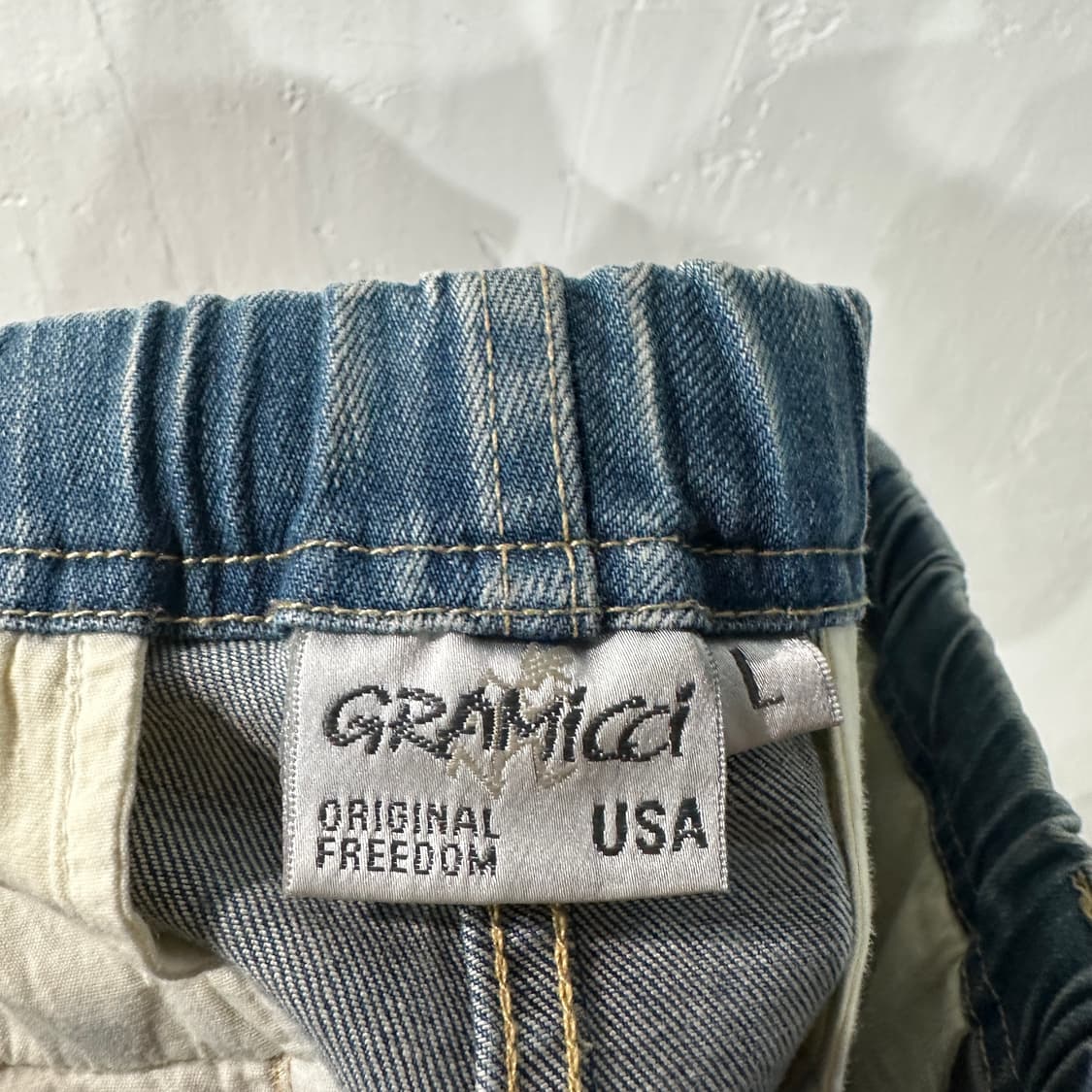 그라미치 데님 청반바지 L-XL 상품이미지5