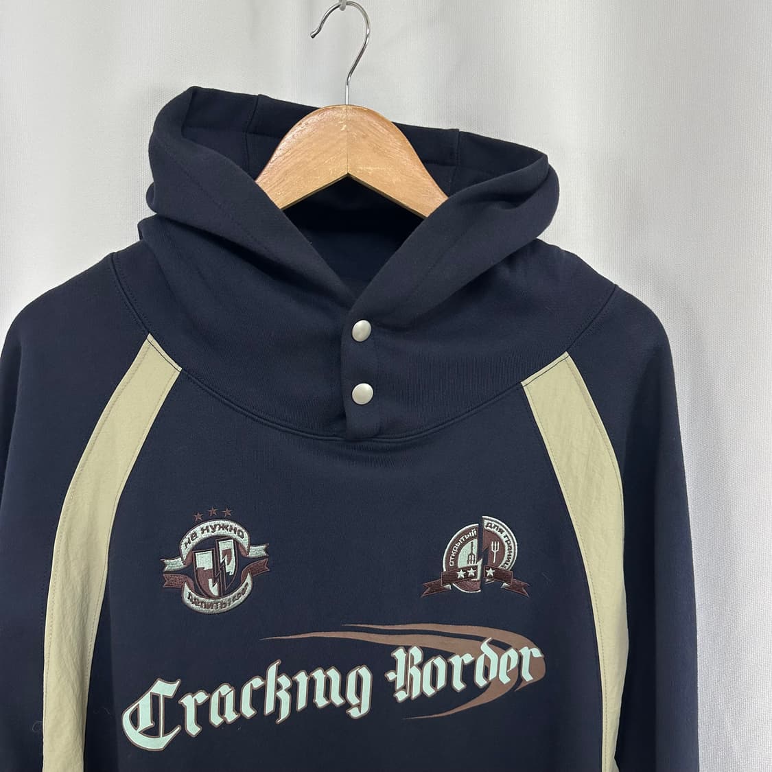 CPGN스튜디오 남성 후드티 네이비 L  상품이미지2