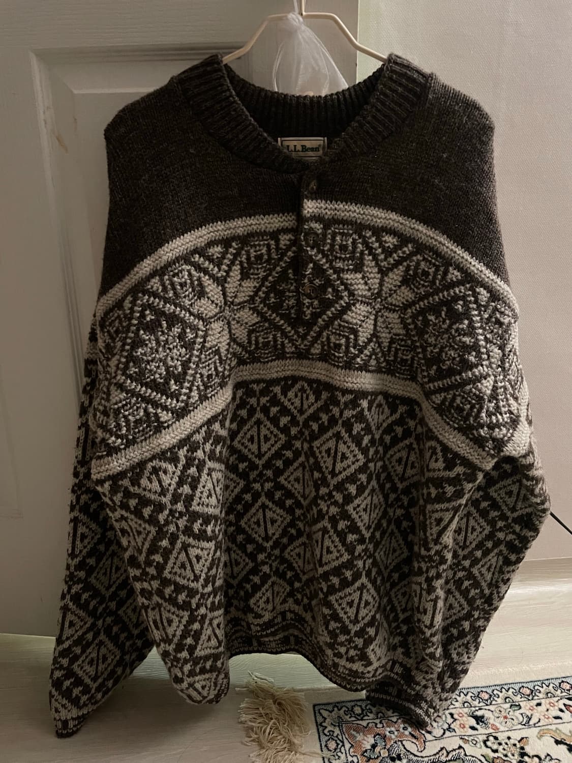 LL bean 엘엘빈 노르딕 빈티지 니트 상품이미지1