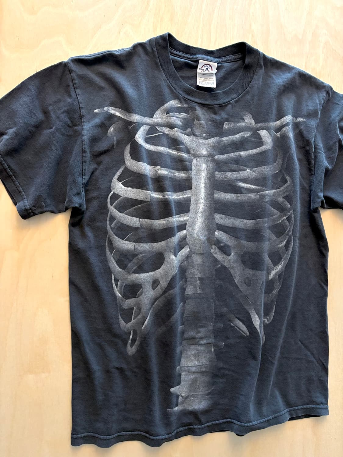 JSR MD 락밴드 그래픽 빈티지 티셔츠 (bone 뼈/해골) 상품이미지3