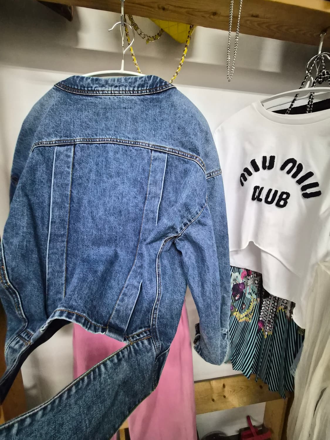 르미유 백포인트 데님 벌룬자켓 상품이미지6