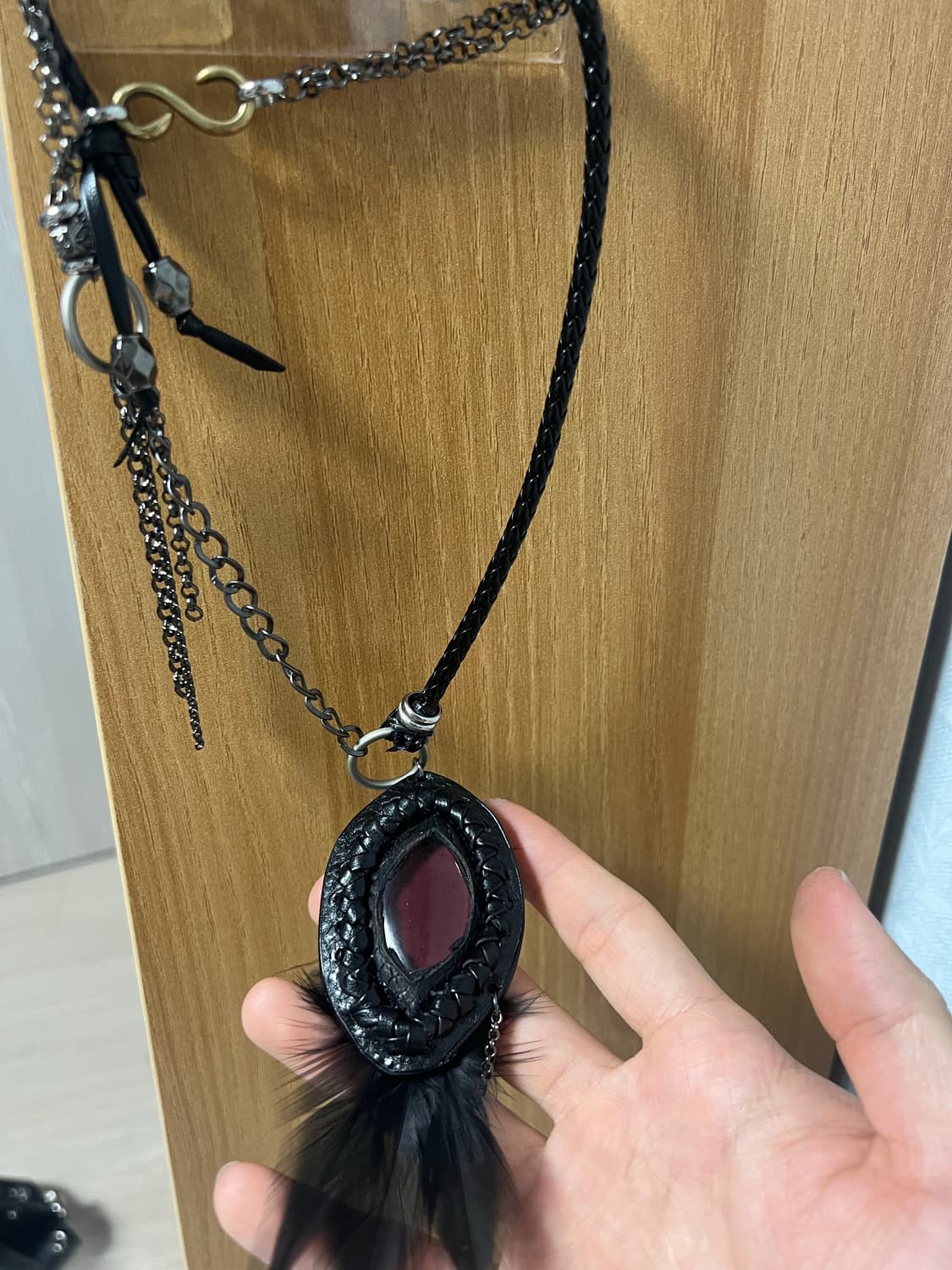 Vkei- RedStone Necklace 에눌가능 상품이미지2