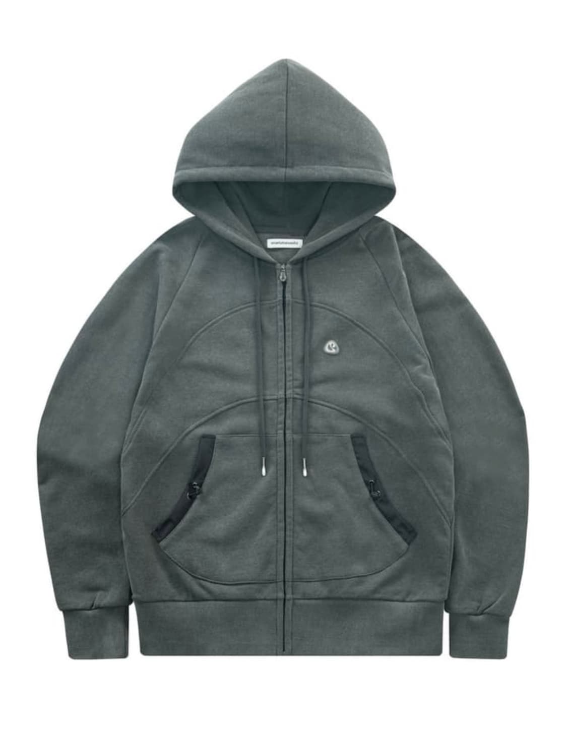 새상품) 코이세이오 스트링 포켓 후드집업 블랙 코이세이오 후드집업 상품이미지1