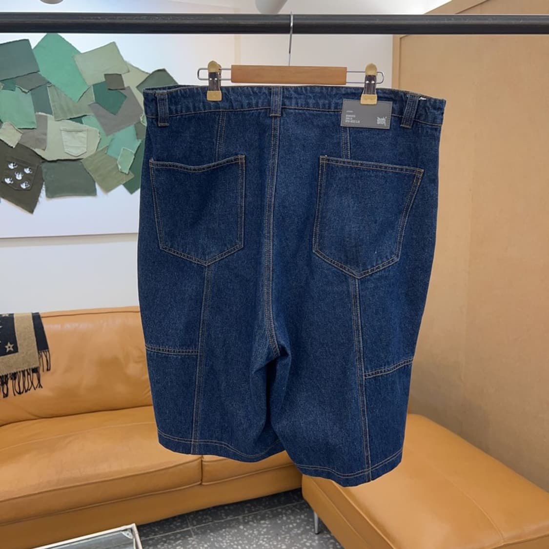 브라운브레스 올드스쿨 스티치 데님팬츠 반바지 XL C04338  상품이미지2