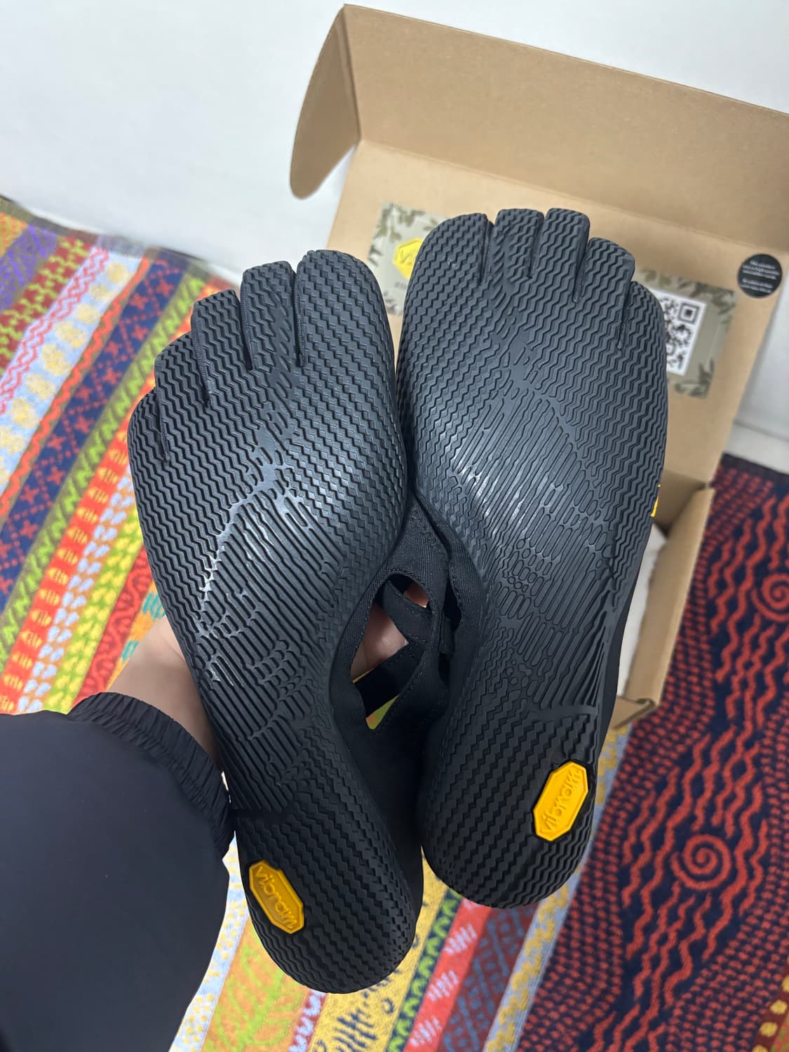 [새상품] 비브람 파이브핑거스 V-SOUL 블랙 상품이미지2