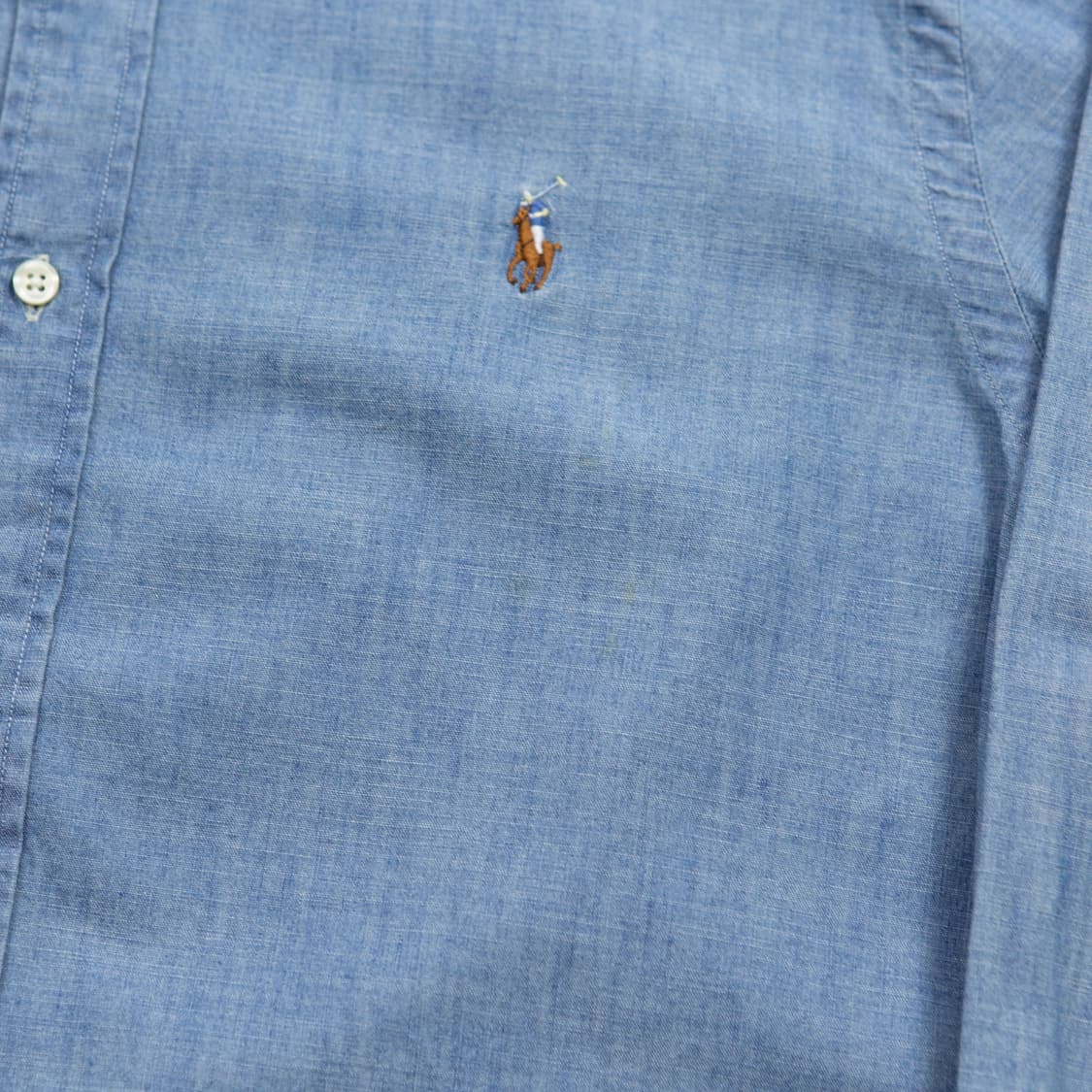 폴로 랄프로렌 커스텀핏 샴브레이 셔츠 상품이미지5