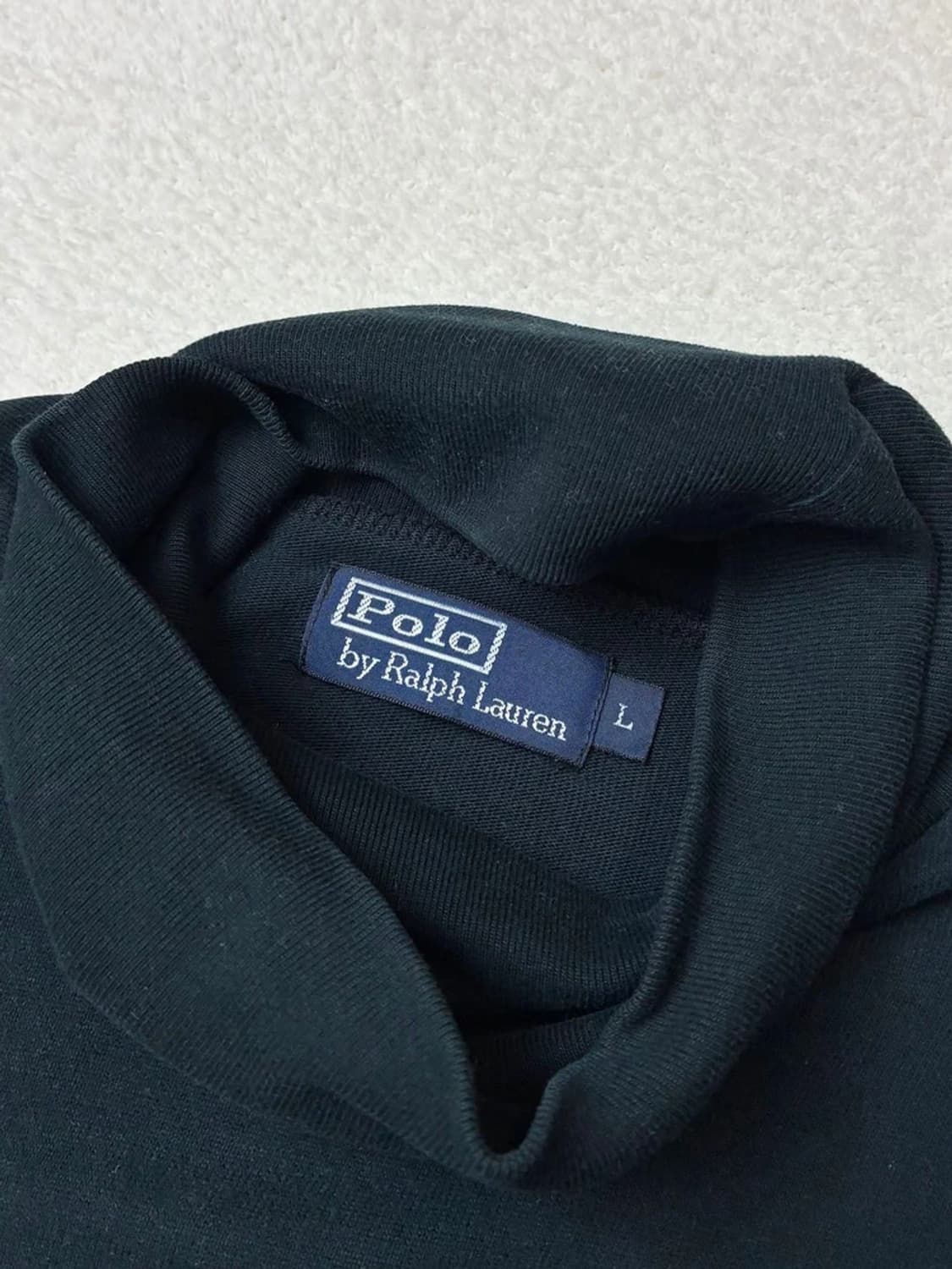 폴로 랄프로렌 90's 코튼 폴라 롱슬리브 PN5787 상품이미지5
