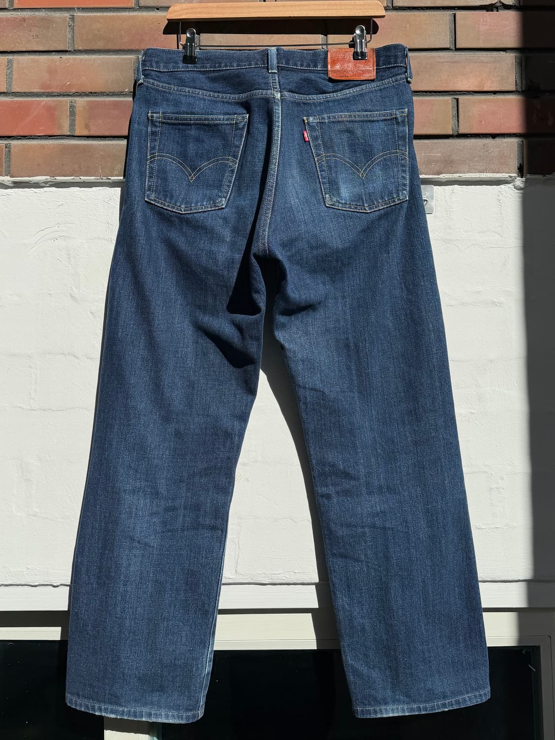 Levis 503B Big E 셀비지 데님 진 34x36 상품이미지4